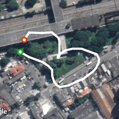 Caminhada do . bus #573H ao #MetroBresserMooca