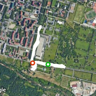 parco Colonnetti pista ciclabile