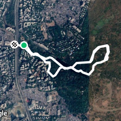 Evening walk in SGNP stating from WEH, Borivali,