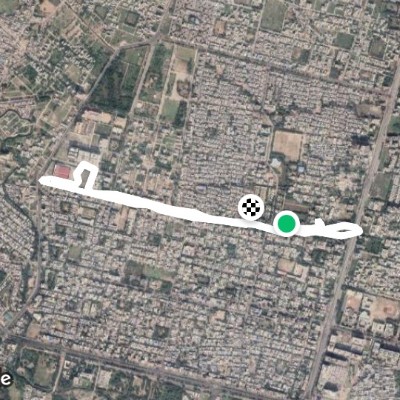 Route near Vijay Nagar