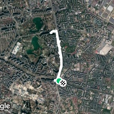 Walking near the park