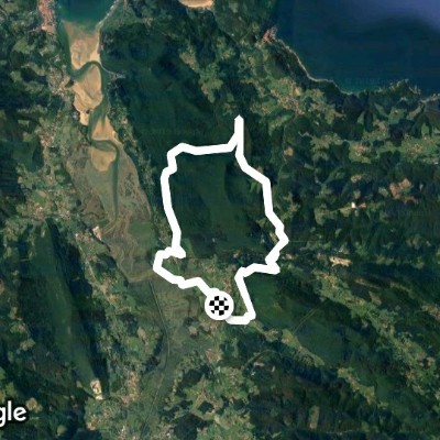 Polyclinic walking route map in Elexalde