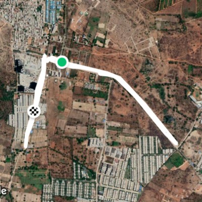 Route near Tellapur Village