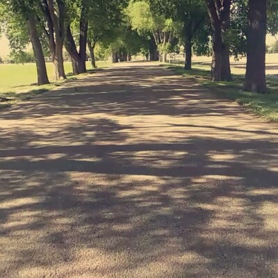 Gering West Lawn Cemetary run walking route map in Gering