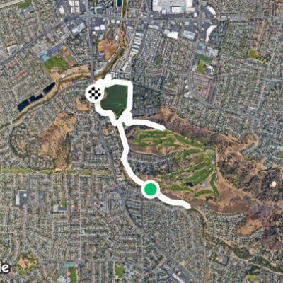 Route near Almaden Valley