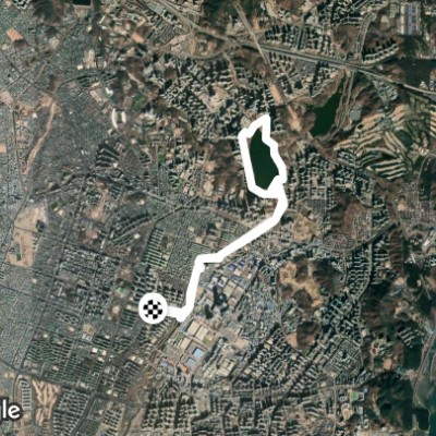 원천천산책로+광교호수공원