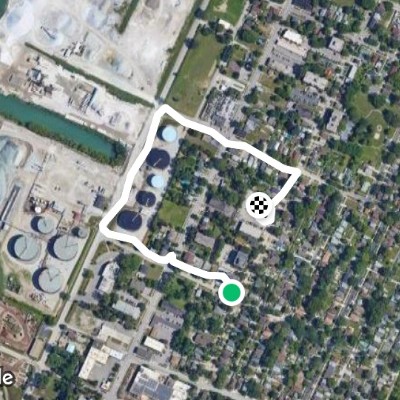 a quick route to get in a km if needed.