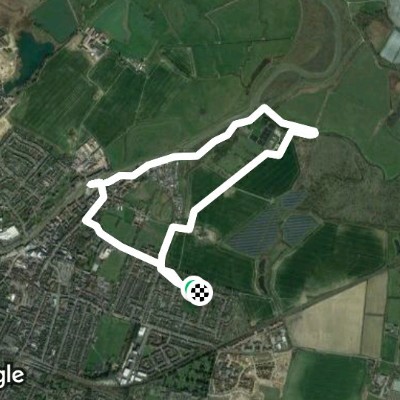 small creek walk from house